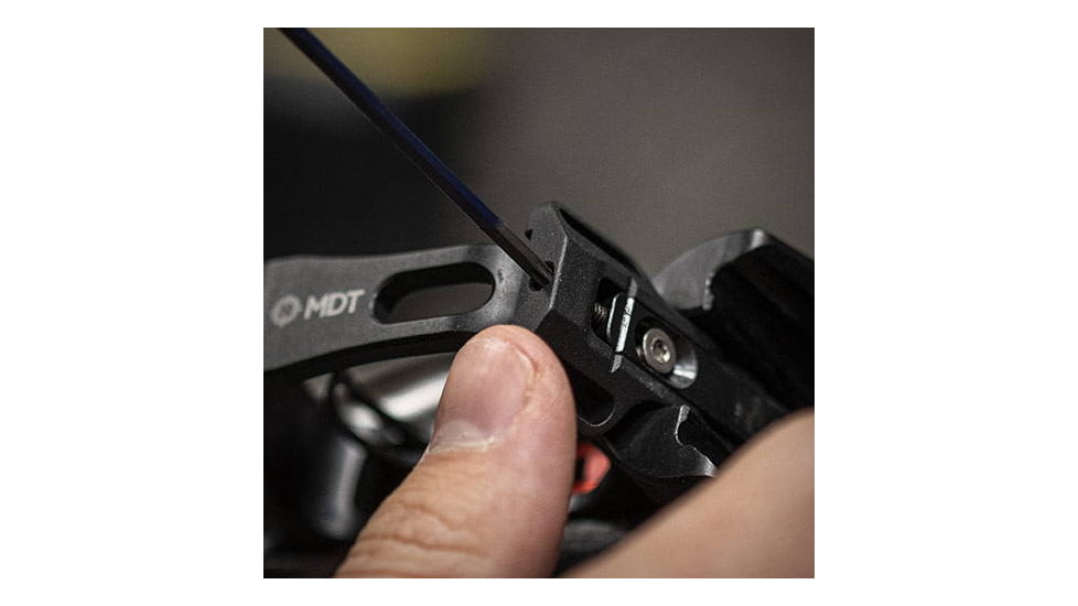 MDT Badger M5 Profile Precison Bottom Metal, Rem700 SA, Black, 107300-BLK