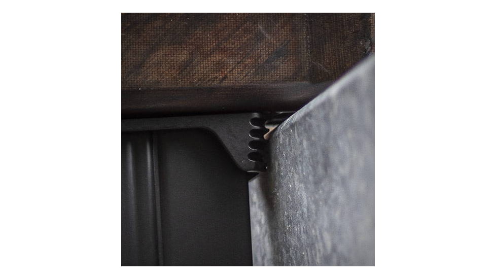 MDT Badger M5 Profile Precison Bottom Metal, Rem700 SA, Black, 107300-BLK