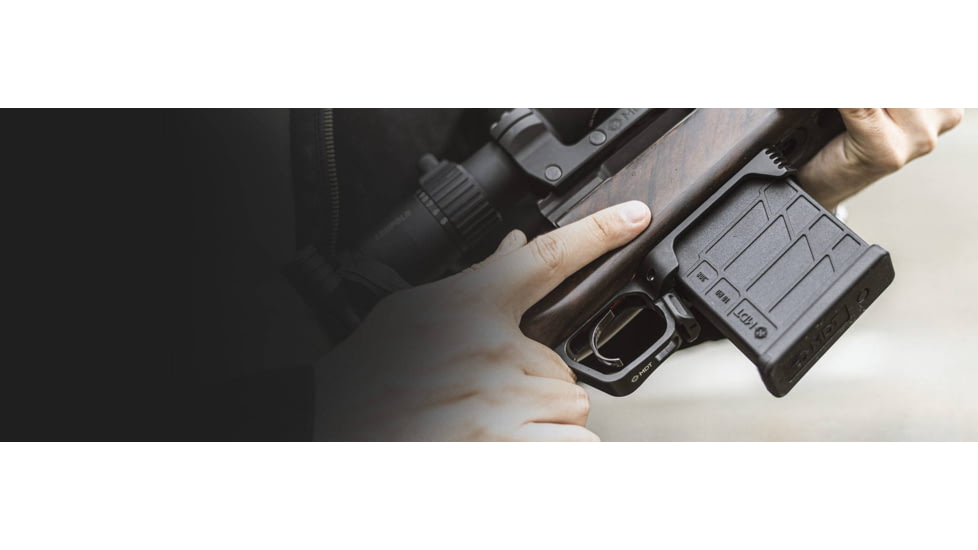 MDT Badger M5 Profile Precison Bottom Metal, Rem700 SA, Black, 107300-BLK