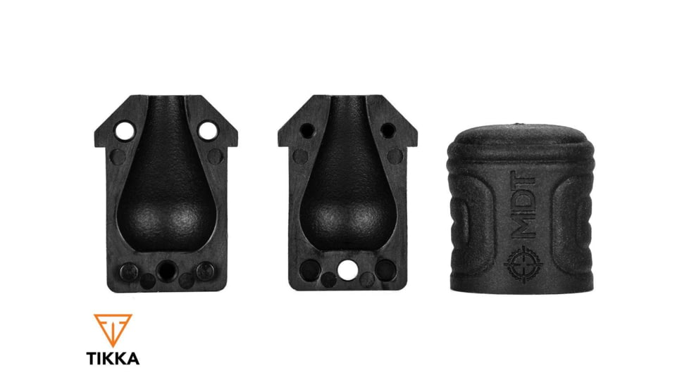 MDT Bolt Knob, Threaded, Universal, Black, 105339-BLK