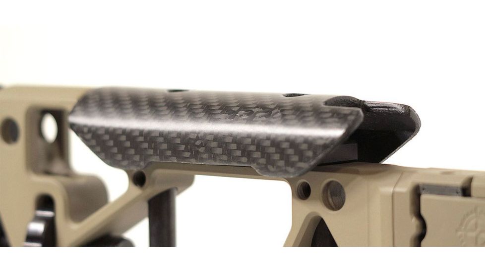 MDT Cheek Riser for ESS Chassis, Carbon Fiber 103477-BLK