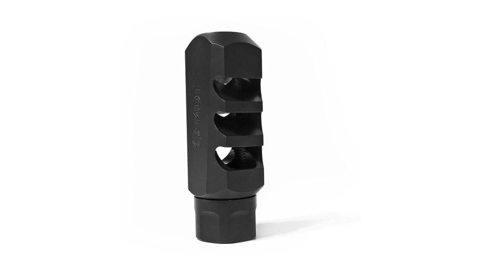 MDT Elite Muzzle Brake, 6.5 CM/.308 WIN, 5/8-24, Black 103516-BLK