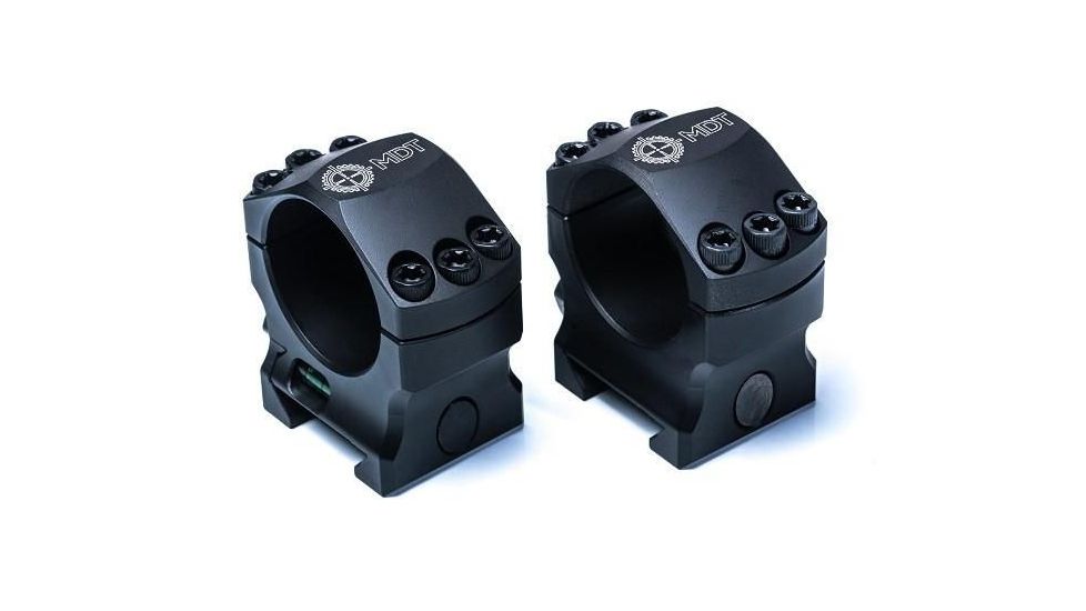 MDT Elite Scope Rings, Medium, Black, 35mm, 104100-BLK