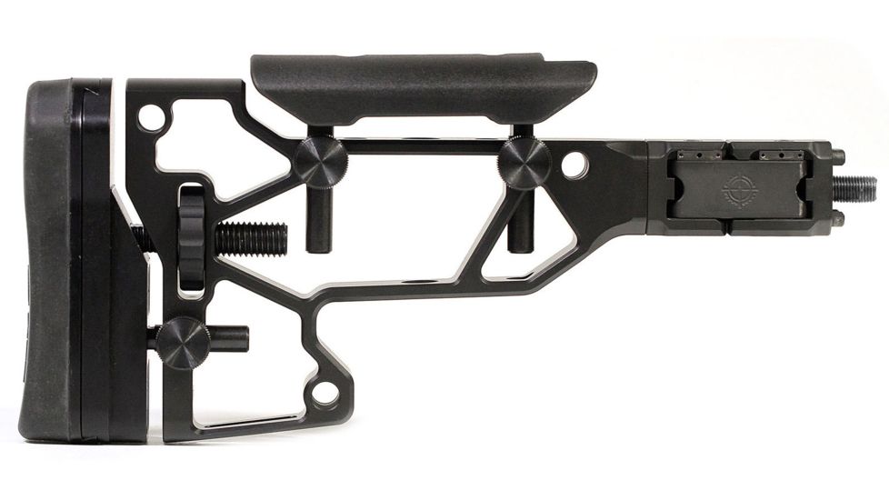 MDT Folding Skeleton Rifle Stock for ESS Chassis, Black, 103452-BLK