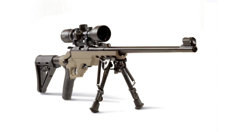 MDT LSS-22 Chassis System, Ruger American, .22 LR/.17 HMR, Right Hand, FDE 102415-FDE