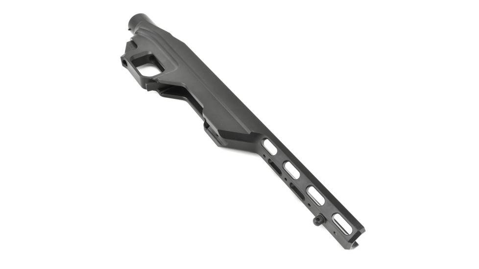 MDT LSS Chassis System, Remington 700, Long Action, Left Hand, Black, 102250-BLK