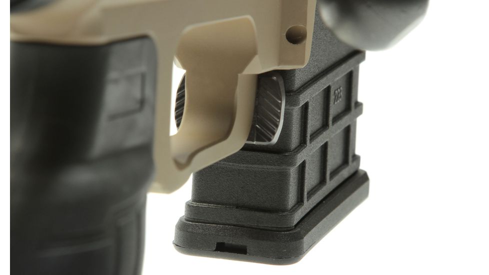 MDT LSS Gen 2 Chassis System, Howa 1500 / Weatherby Vanguard, Short Action, Requires MDT Polymer or Poly Metal Magazine, Right Position, Cerakote FDE, 104159-FDE