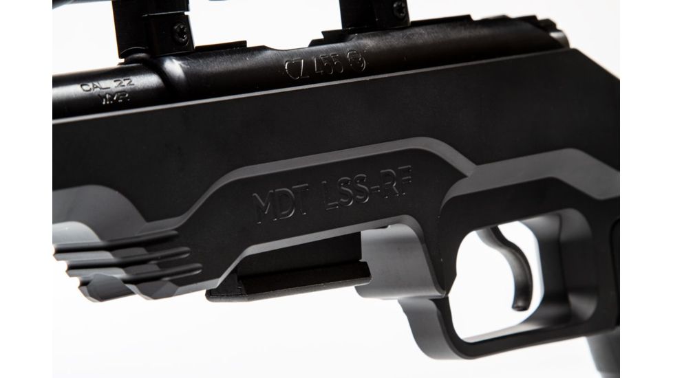 MDT LSS-RF Gen2 Chassis System - CZ 457 - 22LR / 17HMR, Black, Right Hand, 104486-BLK