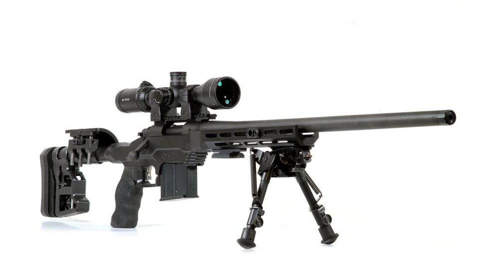 DEMO, MDT LSS-XL Gen2 Chassis System, Remington Model 700, Short Action, Carbine Interface, M-LOK, Black, 103098-BLK