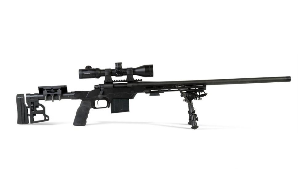 DEMO, MDT LSS-XL Gen2 Chassis System, Remington Model 700, Short Action, Carbine Interface, M-LOK, Black, 103098-BLK