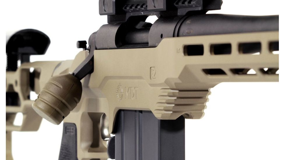 MDT LSS-XL Gen2 Chassis System, Lithgow LA102, Short Action, Carbine Interface, M-LOK, FDE, 103246-FDE