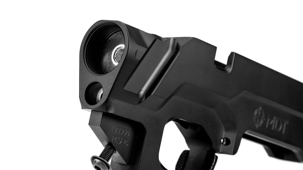 MDT LSS-XL Gen2 Chassis System, Savage Model 10/11/12/16, Short Action, Carbine Interface, M-LOK, Black, 103259-BLK