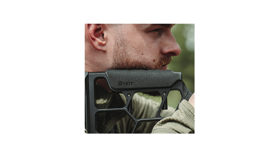 MDT 114453BLK BUTTSTOCK LSS GEN3 TRADITIONAL BLK