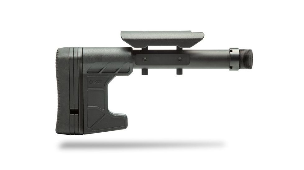MDT Chassis Systems Carbine Stock, Composite, Black, Ambidextrous, 104717-BLK