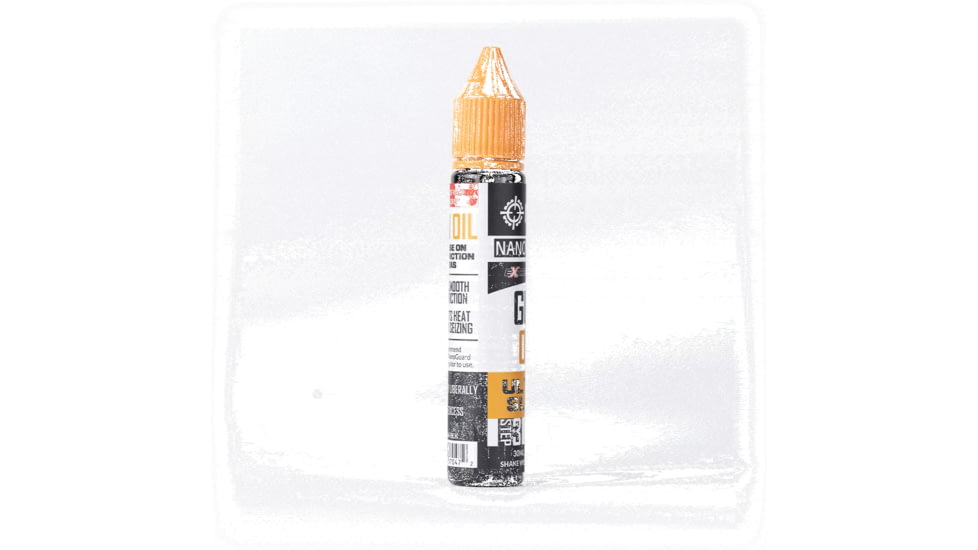 MDT NanoGuard Gun Oil Bottle, 1oz, 114464-GOL