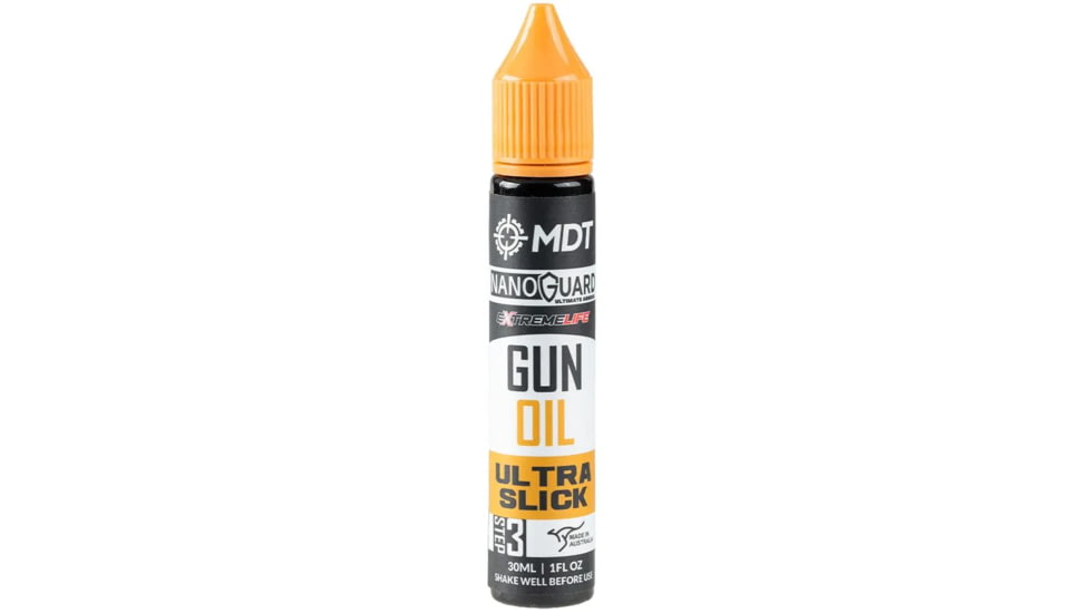 MDT NanoGuard Gun Oil Bottle, 1oz, 114464-GOL