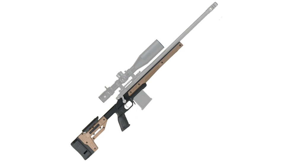 MDT Oryx Rifle Chassis System, Remington700, Short Action, AICS Compatible, Flat Dark Earth, 106018-FDE