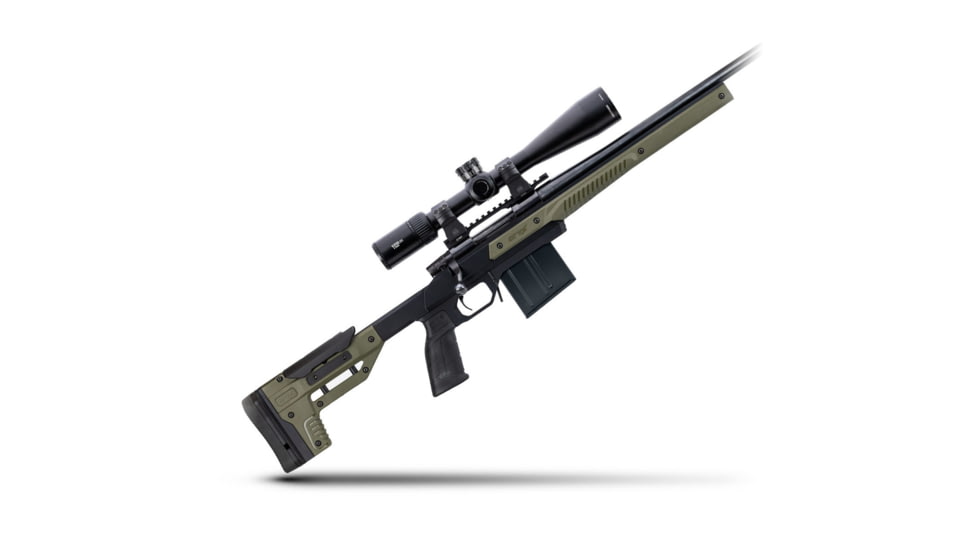 MDT Oryx Rifle Chassis System, Remington700, Short Action, AICS Compatible, Olive Green, 106018-ODG