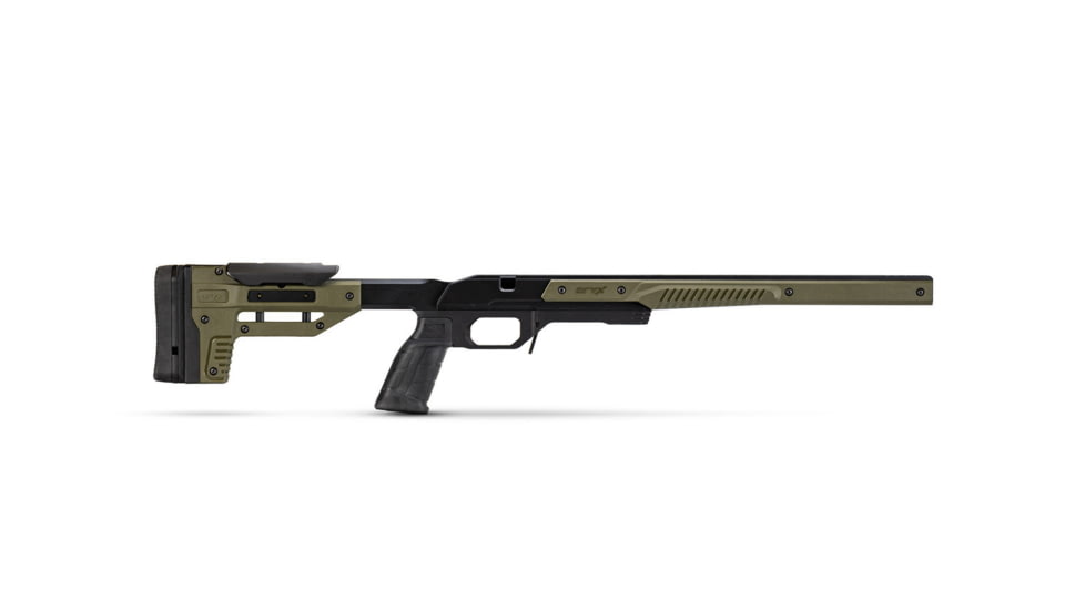 MDT Oryx Rifle Chassis System, Remington700, Short Action, AICS Compatible, Olive Green, 106018-ODG