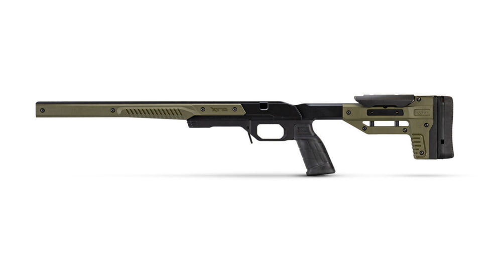 MDT Oryx Sportsman Rifle Chassis System, Tikka T3, Short Action, Left Hand, Olive Green, 106352-ODG