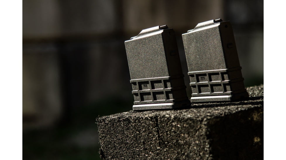 MDT Poly-Metal Rifle Magazine, .308, 10-Round, Black, 103089-BLK, EDEMO1