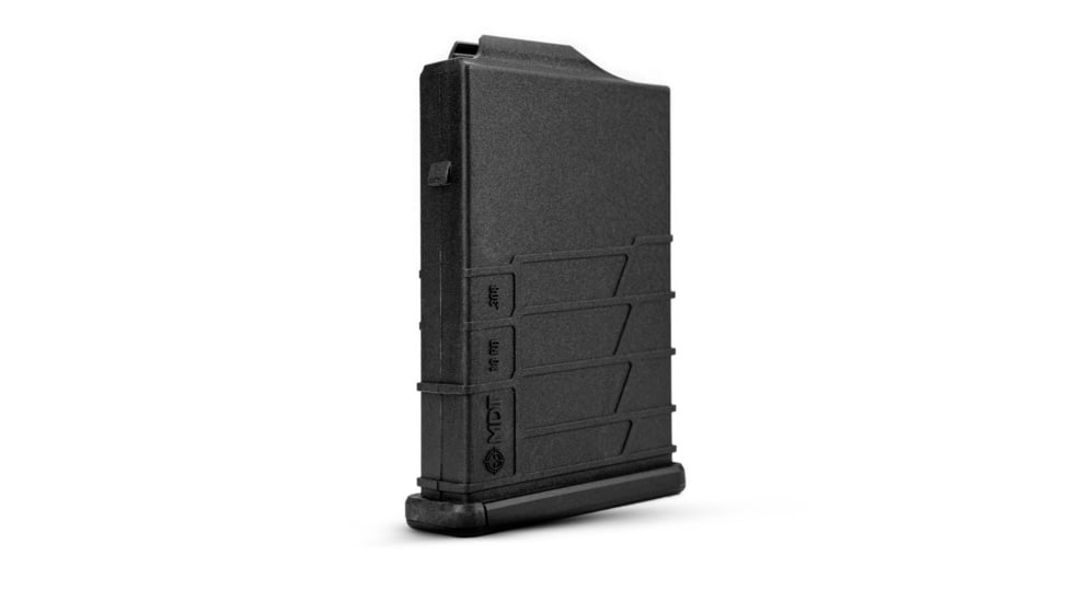MDT Polymer 6GT 10-Round Rifle Magazine, Black, 107710-BLK-10RD
