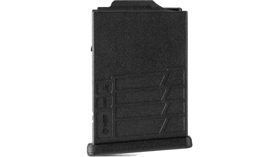 MDT Polymer Gen 2, 6mm ARC, 12 Round Rifle Magazine, Black, 12, 106537-BLK-12RD