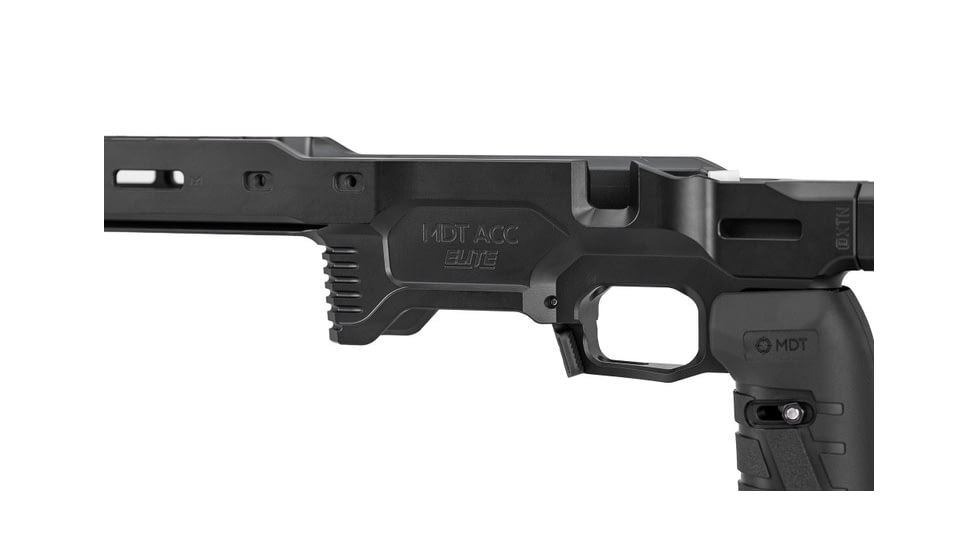 MDT Remington 700 ACC Elite Short Action Chassis System, Left Hand, Black, 106802-BLK