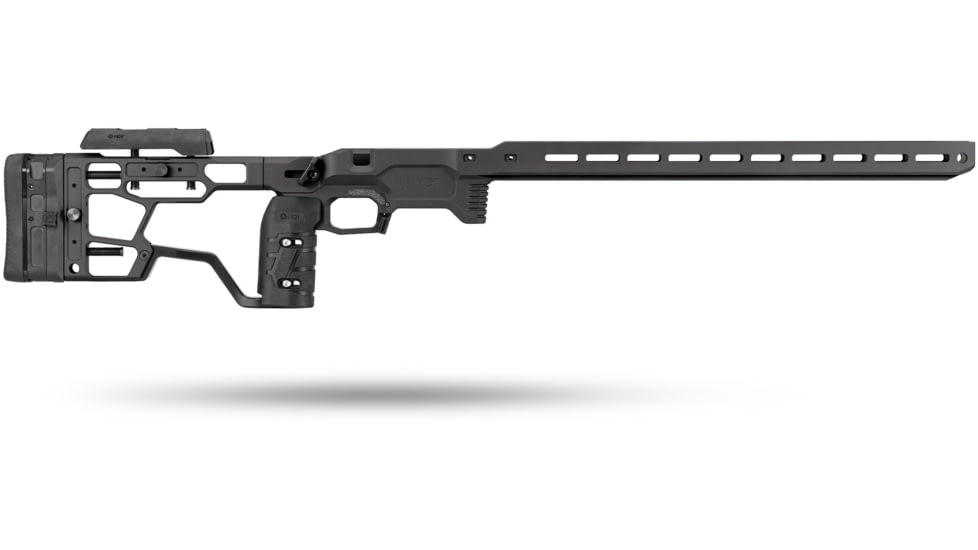 MDT Remington 700 ACC Elite Short Action Chassis System, Left Hand, Black, 106802-BLK
