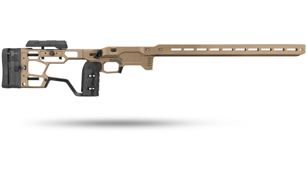 MDT Remington 700 ACC Elite Short Action Chassis System, Left Hand, Flat Dark Earth, 106802-FDE