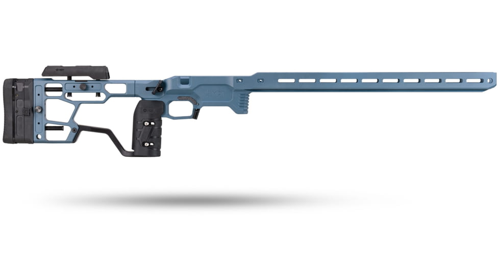 MDT Remington 700 ACC Elite Short Action Chassis System, Left Hand, Blue, 106802-TBL