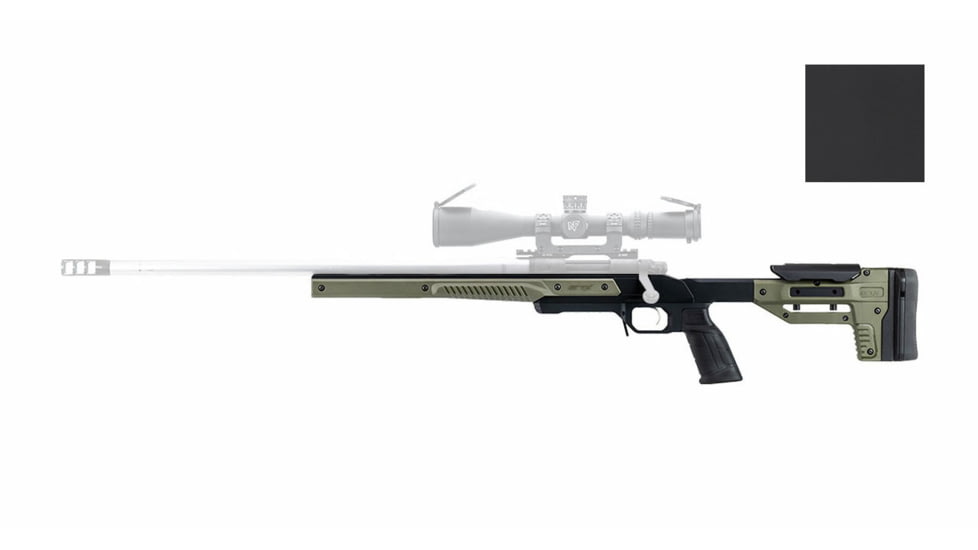 MDT Remington 700 Oryx Rifle Chassis, Short Action, Left Hand, Black, 109688-BLK