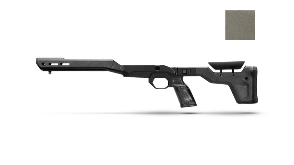 MDT Remington700 HNT-26 ARCA Fixed Rifle Chassis, Short Action, Left Hand, Cerekote Green, 106379-CKG