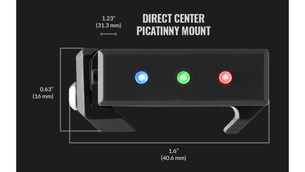 MDT Send iT Gen2 Level - Integrated Picatinny Mount, Black, 109930-BLK