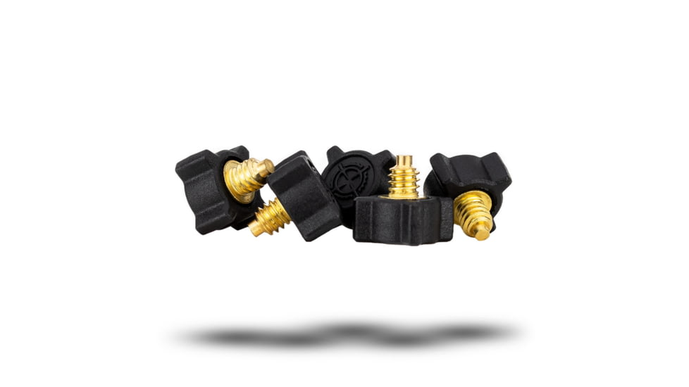 MDT Set Screw/Wheel Knob Replacement Pack, Black, 105258-BLK