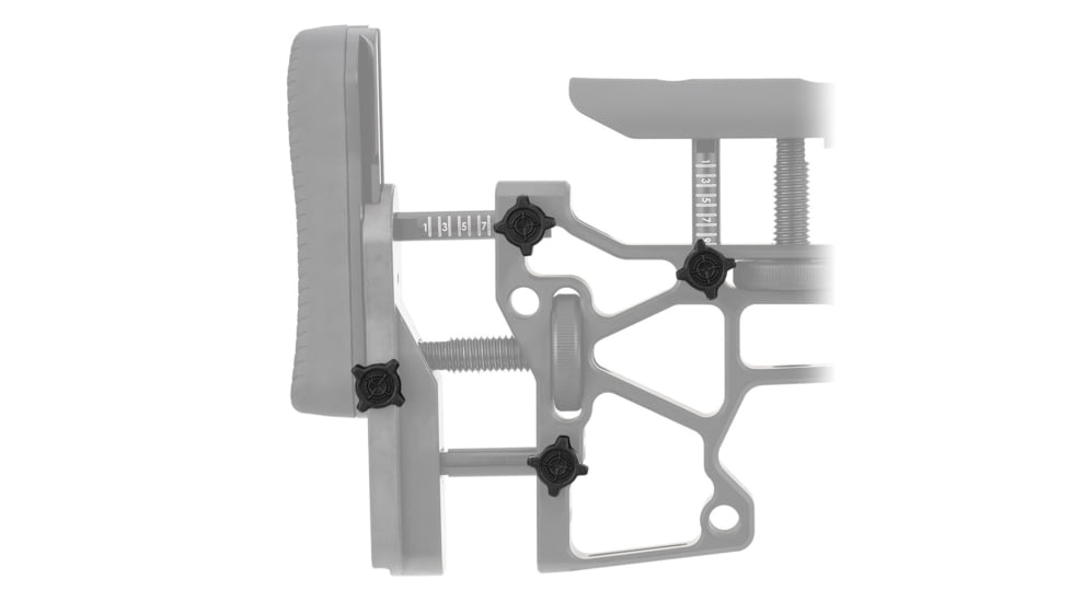 MDT Set Screw/Wheel Knob Replacement Pack, Black, 105258-BLK