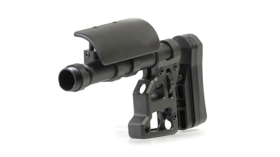 MDT Skeleton Carbine Stock, Adjustable Cheek Pad, 9.75 inch, Black 102856-BLK