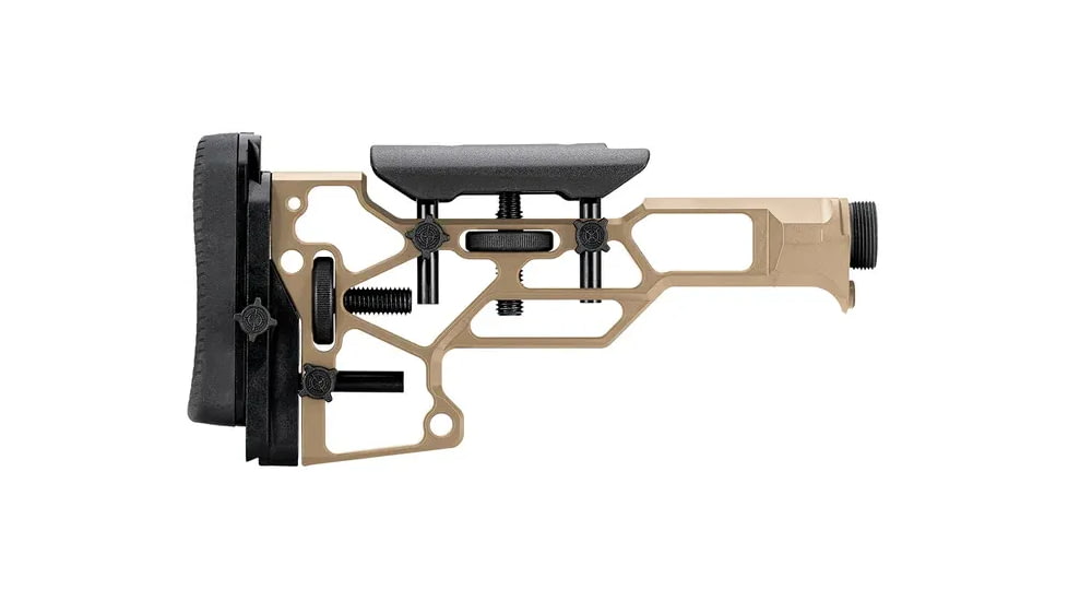 MDT Skeleton Rifle Stock, V5 Standard, FDE, 102669-FDE