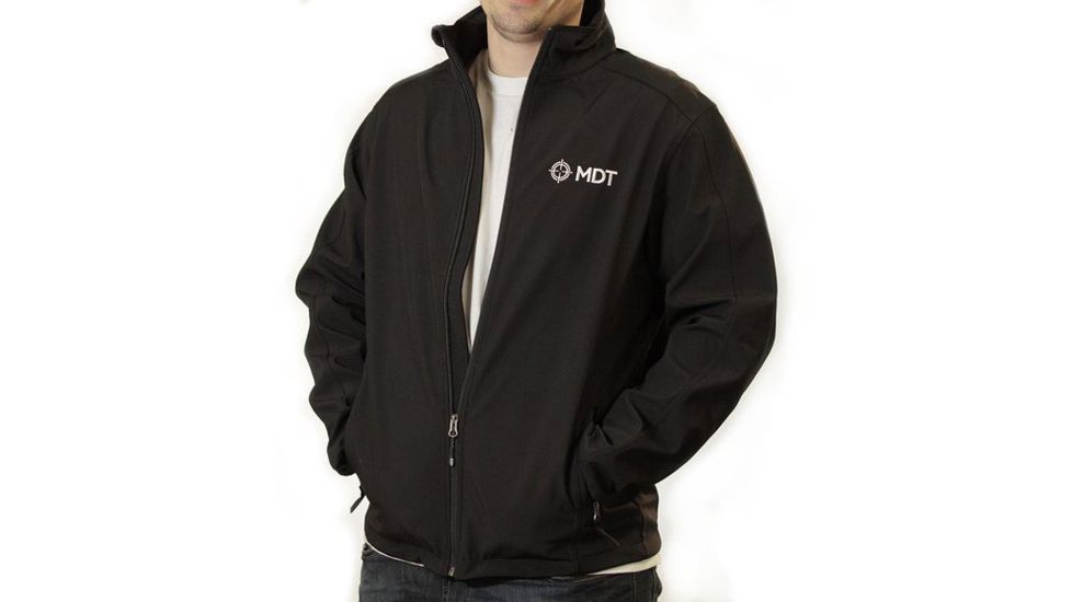 MDT Soft Shell Jacket - Men's, Black, Large 103683-BLK
