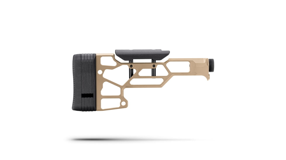 MDT SRS Lite Fixed Skeleton Rifle Stock, Flat Dark Earth, 104976-FDE