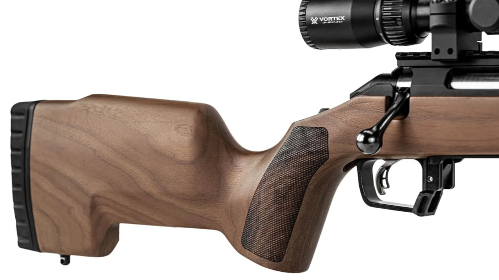 MDT TIMBR Core Chassis Kit, Ruger American Short Action, Right Hand, Walnut, 116033-WNT