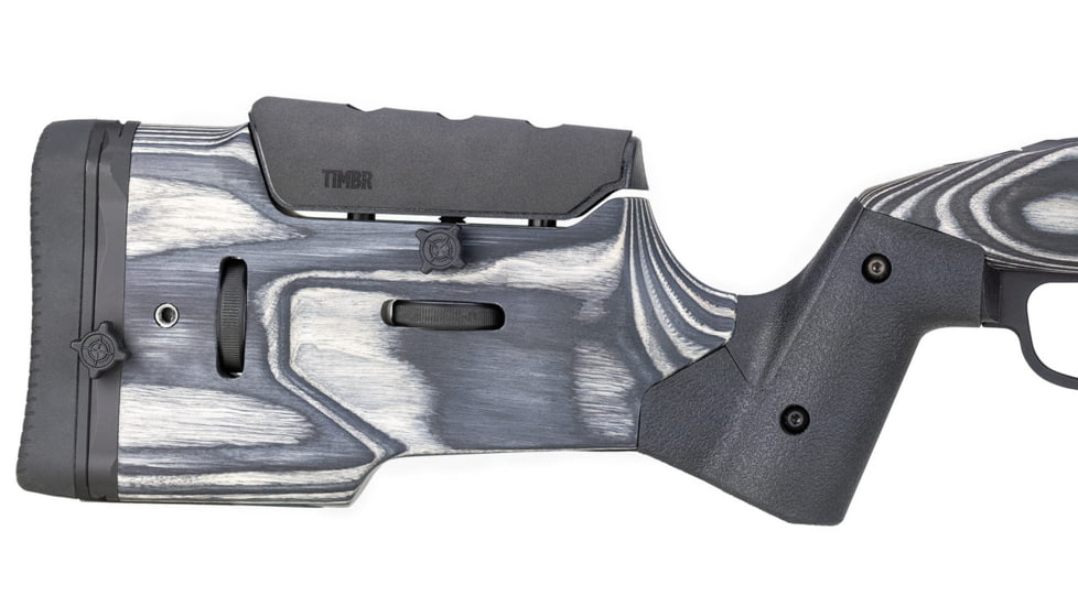 MDT Timbr Frontier SA Stock Chassis, Remington 700, Right Hand, Charcoal, 105801-CCL