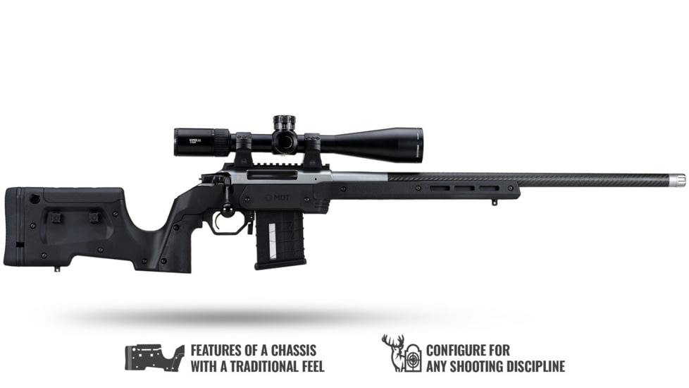 MDT XRS Chassis System, CZ 455, Right Hand, Black, 105525-BLK