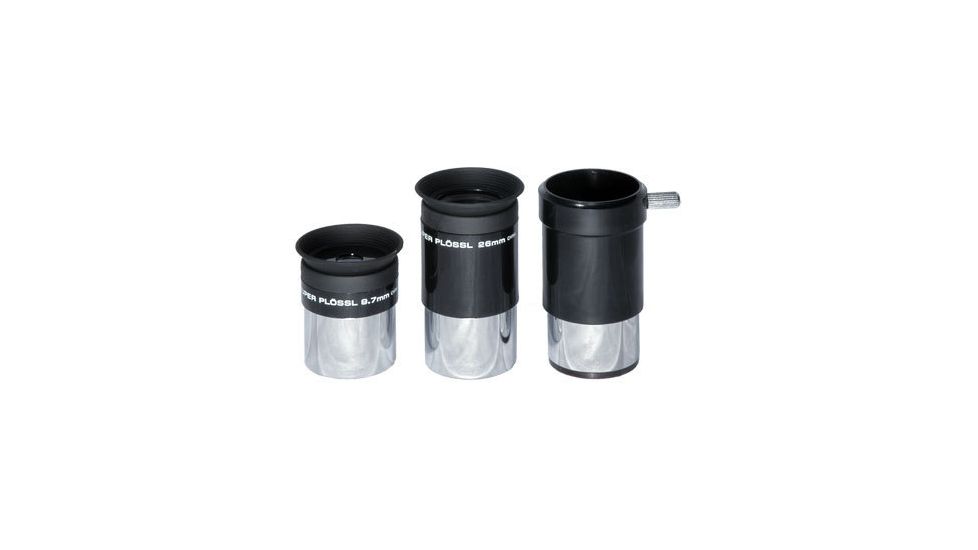 9.7/26mm Meade Super Plossl Eyepieces &amp; 2x Barlow Lens