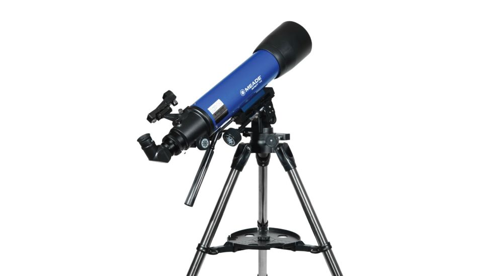 Meade Infinity 102mm Altazimuth Refractor Telescope, Blue, 209006
