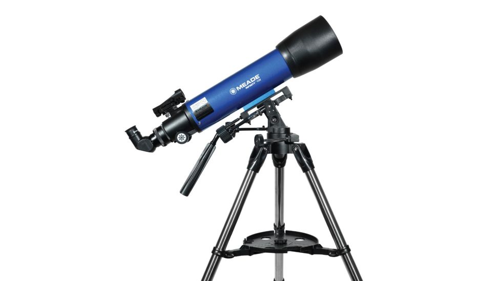 Meade Infinity 102mm Altazimuth Refractor Telescope, Blue, 209006