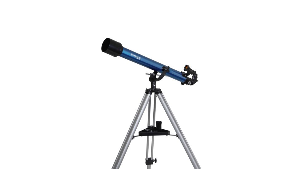 Meade Infinity 60mm Altazimuth Refractor Telescope, Blue, 209002