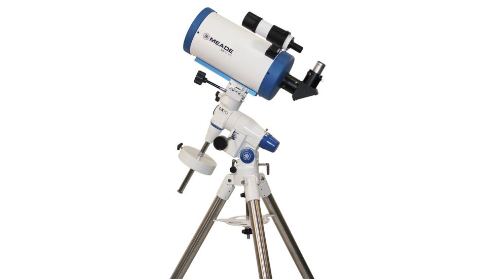 Meade LX70 M6 6in 150mm f/12 Maksutov-Cassegrain Telescope w/German Equatorial Mount 270013