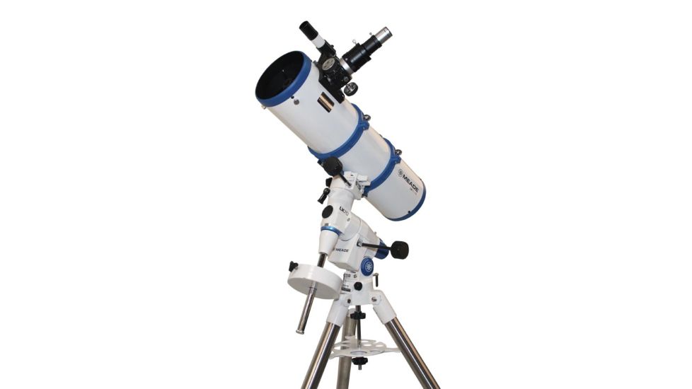 Meade LX70 R6 6in 150mm f/5 Newtonian Reflector Telescope w/German Equatorial Mount 270011