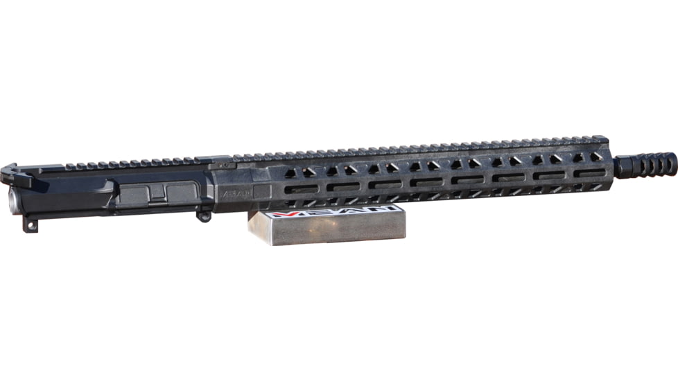 Mean Arms Bearing Delay AR-15 9mm 16in/Pinned14.5in Upper Receiver Assembly, 1/2x28, Black, 2102169
